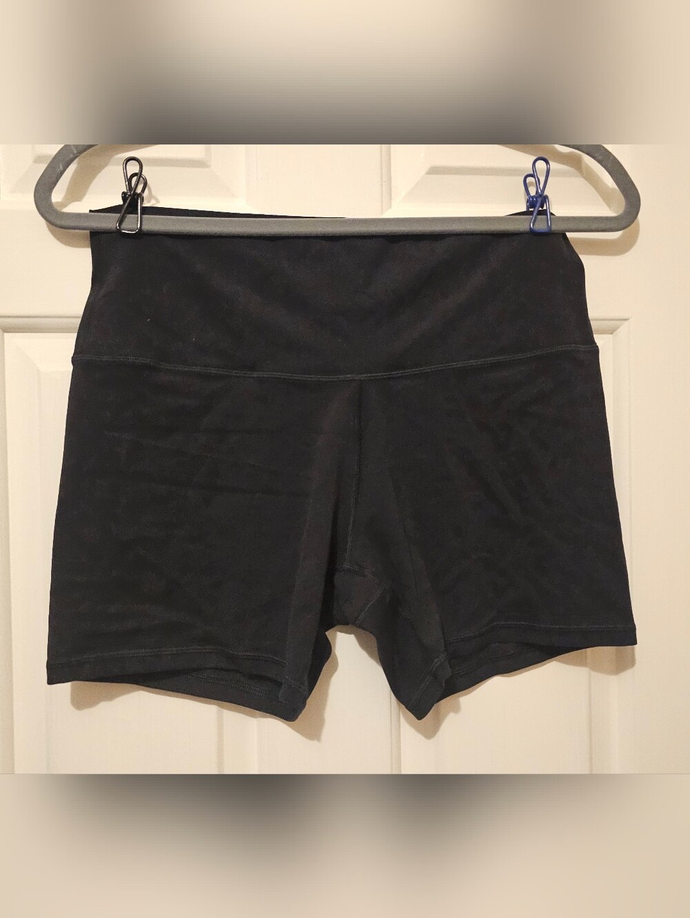 Athleta Transcend 5” Shorts Black Size 1X High Rise Athletic Shorts